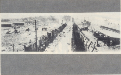 Konzentrationslager Bergen-Belsen in der Lüneburger Heide.